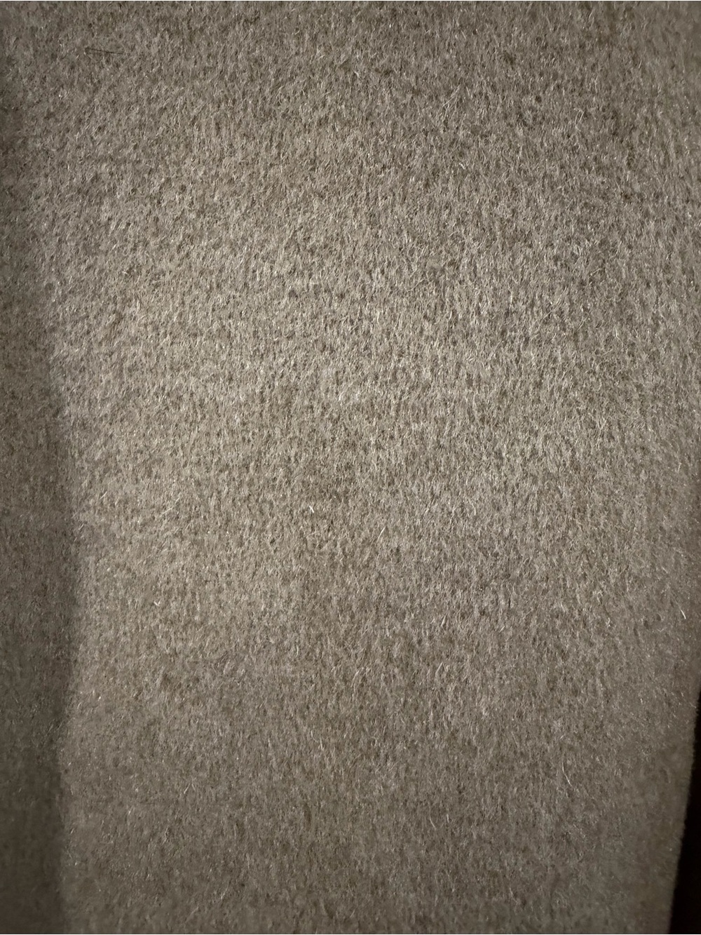 New with Tags Women’s Double-Breasted Wool Cropped Coat in Taupe - Medium/Large - Picture 6 of 12